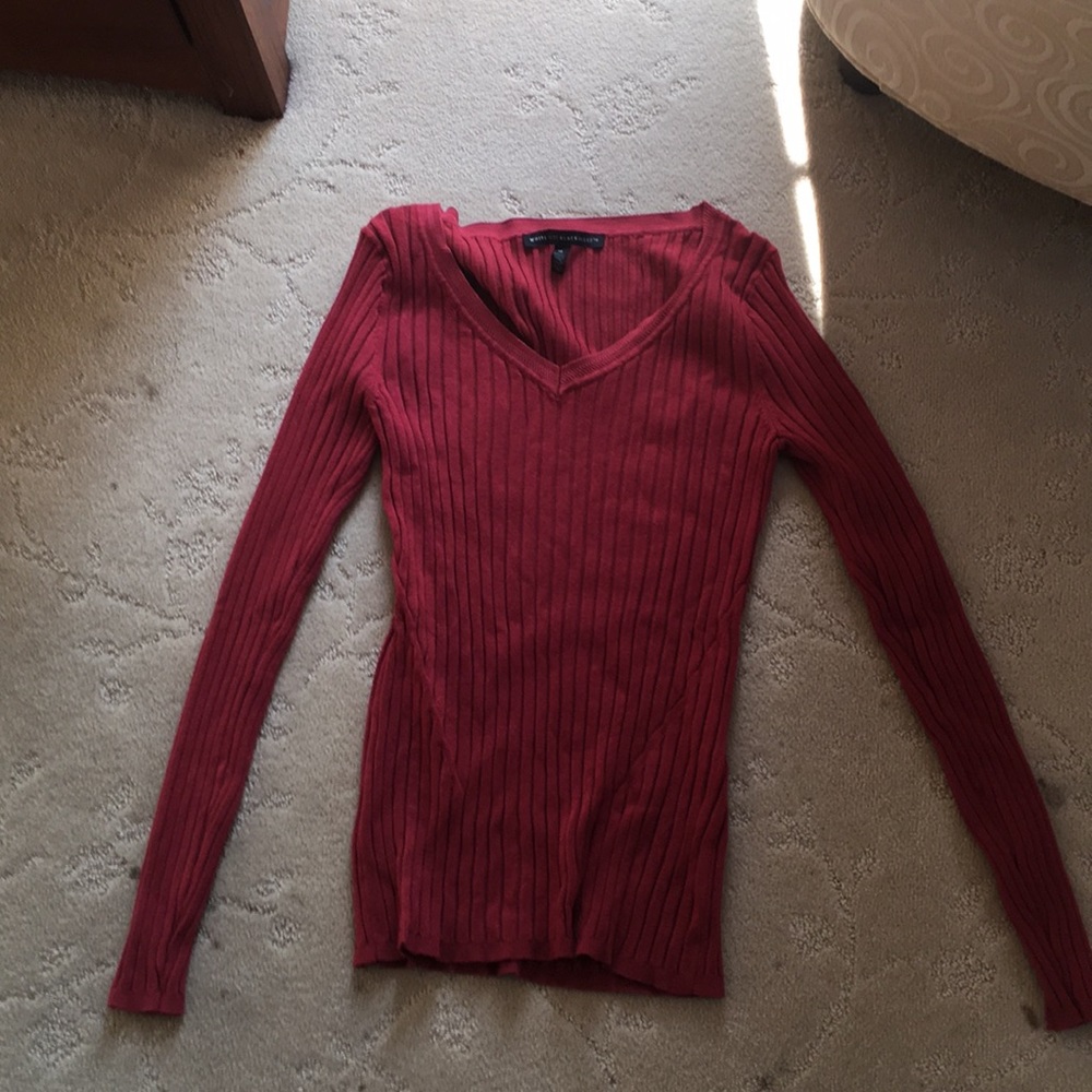 WHBM Auburn Knit Sweater Size M